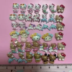 no.37 35個日焼けギャルハローキティ ネイルパーツ