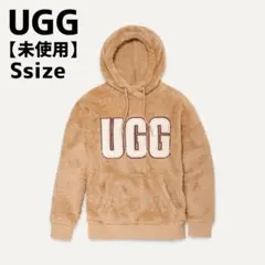 【未使用】UGG アグ　ロゴ　フリース　トレーナー　フード付　ボアパーカーのサムネイル