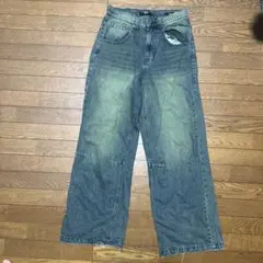 jaded london デニムハーフパンツ ショーツ w30 バギー ブルー - メルカリ