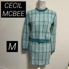 CECIL MCBEE チェック柄セットアップ