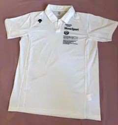 DESCENTE Move Sport ポロシャツ ホワイト L