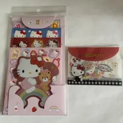 Hello Kitty シールセット 透明ポーチ付き