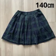 f dash　ファミリア　チェックスカート　140㎝のサムネイル