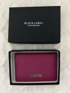 BLACK LABEL CRESTBRIDGE 名刺入れ 新品】 BLACK LABEL CRESTBRIDGE ブラックレーベル クレストブリッジ