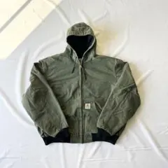 Carhartt アクティブジャケット モスグリーン 星タグ - メルカリ