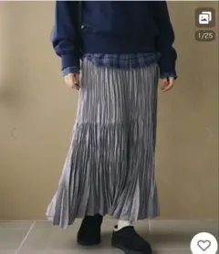 BEAUTY&YOUTH プリーツロングスカート