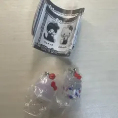 モンチッチ×ハローキティ めじるしアクセサリー　2個セット