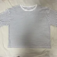 ストライプ柄 半袖Tシャツのサムネイル