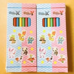 【未開封】 ポケモンXY 色鉛筆 色えんぴつ ポケットモンスターXY 匿名配送