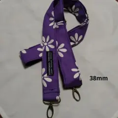 No.345デニムリメイク　ショルダー紐　ハンドメイド紐　スマホショルダー