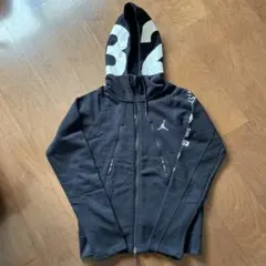 AIR JORDAN パーカー　ジップアップ　フーディ ブラック
