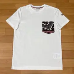 極美品〕モンクレール プリントロゴ ホワイト S Tシャツ 5S314 - メルカリ