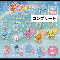 しずくちゃん♡めじるしアクセサリー 全５種コンプリートセット