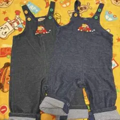 ♥️ミキハウス プッチー オーバーオール ロンパース♥️