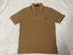 フレッドペリー ベージュ ポロシャツ 101CM