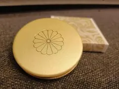 【新品】皇居限定　2面手鏡　シャンパンゴールド