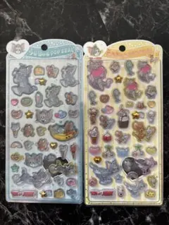 【正規品】トムとジェリー うるちゅるポップシール 2シートセット
