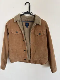 GapKids コーデュロイ ボアジャケット ブラウン