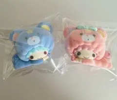 サンリオ　キキララ リトルツインスターズ きぐるみ〜ず キキ＆ララセット