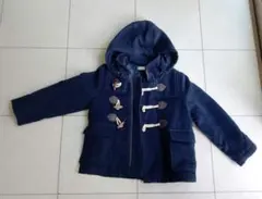 ネイビー ダッフルコート　120