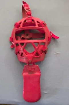 野球 キャッチャーマスク レッドのサムネイル