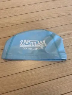 CENTRAL SPORTS 水泳帽 Lサイズ 水色