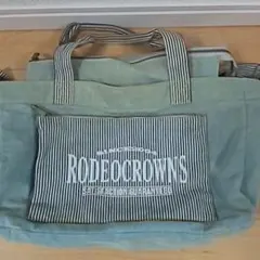 ロデオクラウンズ デニム ショルダートートバック大容量