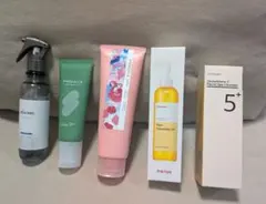 【まとめ売りのみ】ヘアケア3本、クレンジングオイル2本