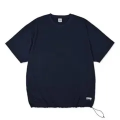 美品シルバー&ゴールド×マーモット marmot半袖ドローコードTシャツXL