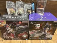 鬼滅の刃 一番くじ 姉の仇 A賞胡蝶 ラストワン 童磨 ちょこのっこフィギュア