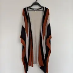 H&M ストライプ柄 半袖カーディガンのサムネイル