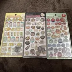 【正規品】新作和柄　ボンボンドロップシール　たまごサンド　ラーメン　３個セット