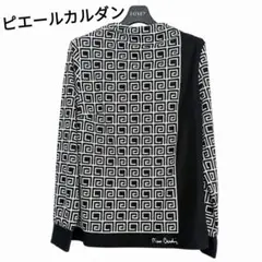 【未使用 Pierre Cardin ピエールカルダン】長袖 ロゴ カットソーのサムネイル