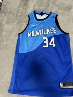 Nike Milwaukee Bucks 34 ヤニス アデトクンボジャージ - メルカリ