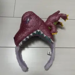 USJ カチューシャ　ジュラシックパーク　ピンク