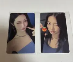 LE SSERAFIM weverse 大阪 トレカ ラキドロ コンプ ×2 カズハ LE SSERAFIM 大阪 weverse ラキドロ 2種コンプ ☆ - メルカリ