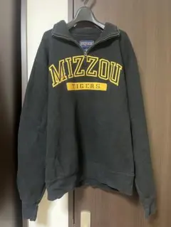JANSPORT MIZZOU TIGERS ハーフジップ スウェット