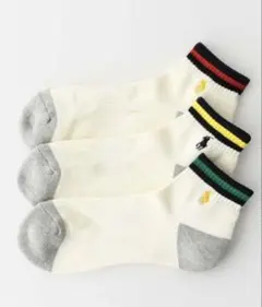 【新品】POLO RALPH LAUREN ソックス3足セット