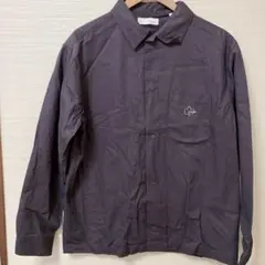 美品✨LOGOS DAYS（L）メンズダークグレー 長袖シャツ