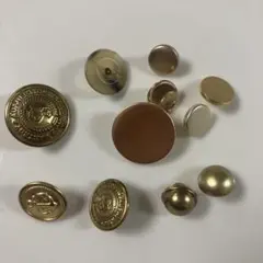 ゴールドボタンセット