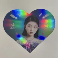 IVE ガウル ハートホログラムカード トレカ