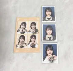 【美品】＝LOVE 佐々木舞香 4カット IDフォト セット