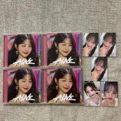 ive alive 通常盤　封入　トレカ５枚　CD４枚セット　まとめ売り