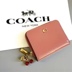 【完売品】COACH エッセンシャル ビルフォールド ウォレット チャーム