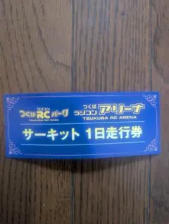 つくばRCパーク ラジコンアリーナ サーキット1日走行券 2枚セット