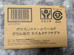 ポケモンスケールワールド ガラル地方 ネズ&タチフサグマ フィギュア