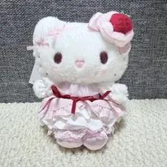 サンリオ いちごホイップケーキ マスコットバッグチャーム　キティ