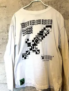 ZARA KIDS マイクラMinecraft 長袖カットソー 10/140cm