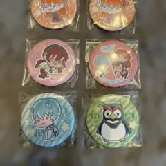 エヴァンゲリオン 缶バッジ 6個セット