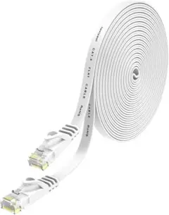 Lovicool LANケーブル 10m CAT6 フラットlanケーブル 32